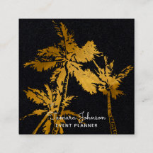 Moderne, donkere, tropische goudpalmen, Profession