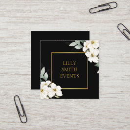 Moderne, donkere Visitekaartje Waterverf