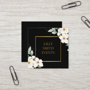 Moderne, donkere Visitekaartje Waterverf