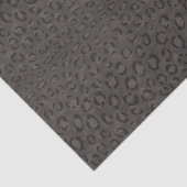 Moderne, donkergrijze kaaspratpatronen tissuepapier (Detail)