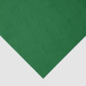 Moderne donkergroene effen kleur tissuepapier (Detail)