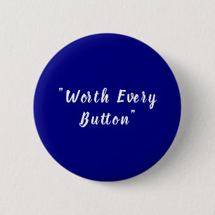 Moderne donkerrode effen op maat gemaakte ronde kn button 5,7 cm
