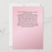 Moderne DOOP BAUTIZO Bautismo DOOPSEL Christening  Kaart (Achterkant)