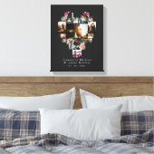 Moderne douane 18 hartgestormde afbeeldingen cadea canvas afdruk (Insitu (Slaapkamer))