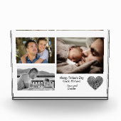 Moderne Douane Foto Collage Fathers Day Oom (Voorkant)