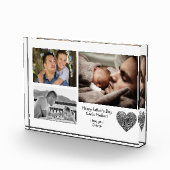 Moderne Douane Foto Collage Fathers Day Oom (Rechts)