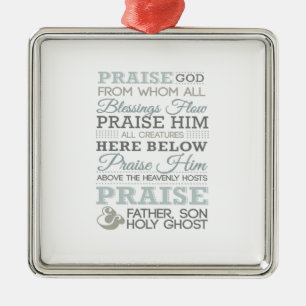 MODERNE DOXOLOGIE METALEN ORNAMENT