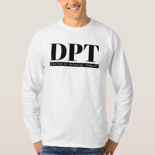Moderne DPT Doctor van Fysische Therapie T-shirt