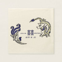 Moderne Dragon-Phoenix gepersonaliseerde Chinese b