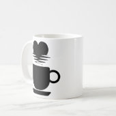 Moderne Dranktypografie Koffiemok (Voorkant links)