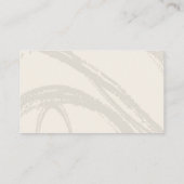 Moderne Dressmaker Seamstress-schroefdraad Visitekaartje (Achterkant)