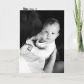 Moderne drie foto begrafenis volgorde van service (Achterkant)