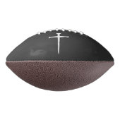 Moderne Drie Spijkers Witte Kruis American Football (Gedraaid 270)