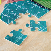 Moderne Drie Wijzen Koningen met ster en geschenke Legpuzzel (Zijkant)