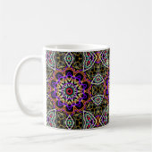 Moderne driedimensionale caleidoscoop koffiemok (Links)