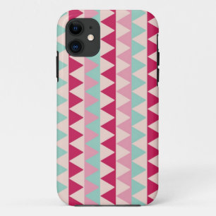 Moderne driehoek geometrische patronen Case-Mate iPhone case