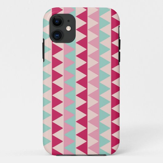 Moderne driehoek geometrische patronen Case-Mate iPhone case (Achterkant)