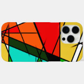 Moderne Driehoek Kleurrijke Geometrisch  Case-Mate iPhone Case (Achterkant (horizontaal))
