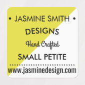 Moderne driehoek labels (Design 1)