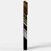 Moderne driehoeken abstracte en aangepaste initial Case-Mate iPhone case (Achterkant / Rechts)
