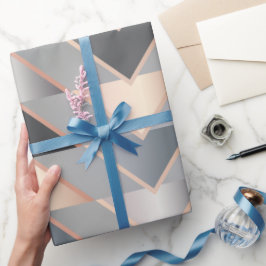 Moderne Driehoeken Cadeaupapier