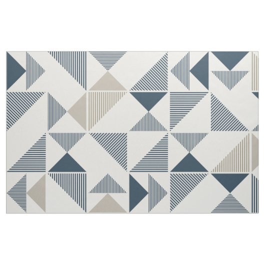 Moderne driehoeken printstof stof (Fat Quarter)