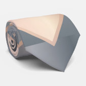 Moderne driehoeken stropdas (Opgerold)