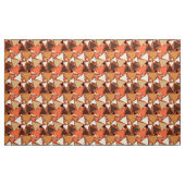 Moderne driehoeken uit de middeleeuwen, Tan, Brown Stof (Yard (91,4 cm))