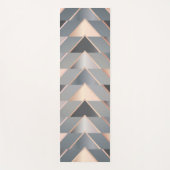 Moderne driehoeken yogamat (Voorkant)