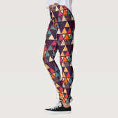Moderne driehoekskantelen leggings (Links)