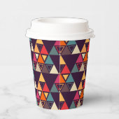 Moderne driehoekskantelen papieren bekers (Rechts)