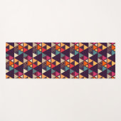 Moderne driehoekskantelen yogamat (Voorkant (horizontaal))