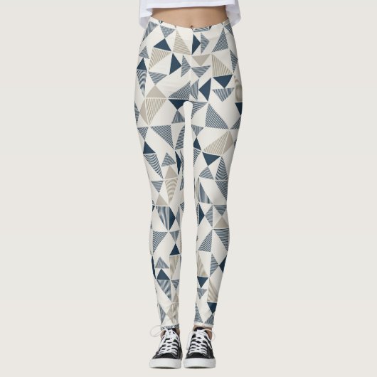 moderne driehoeksleggings leggings (Voorkant)