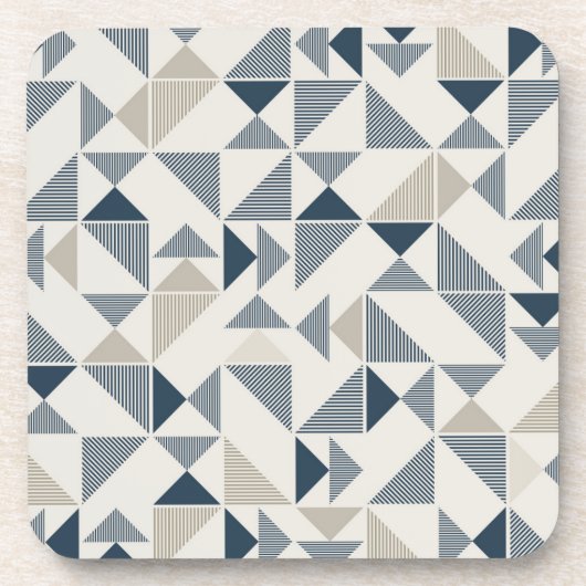 moderne driehoeksset onderzetter (Voorkant)