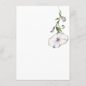 Moderne driekleur  informatiekaartje (Achterkant)