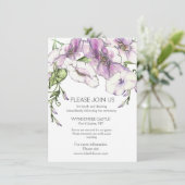 Moderne driekleur  informatiekaartje (Staand voorkant)