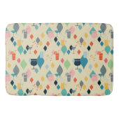 Moderne Drinken uit de midden van de eeuw Badmat (Voorkant)