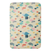 Moderne Drinken uit de midden van de eeuw Badmat (Voorkant Verticaal)