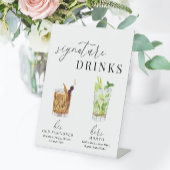 Moderne Drinken voor de ondertekening van Waterver Reclamebord Met Voetstuk