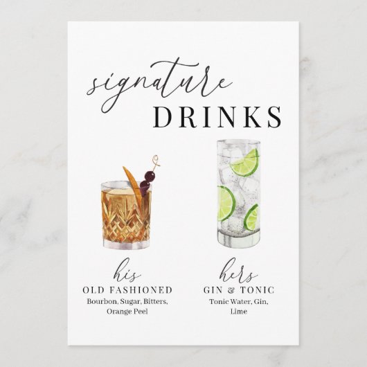 Moderne Drinken voor het ondertekenen van Waterver (Voorkant)