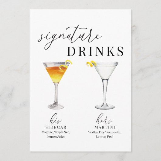 Moderne Drinken voor het ondertekenen van Waterver (Voorkant)