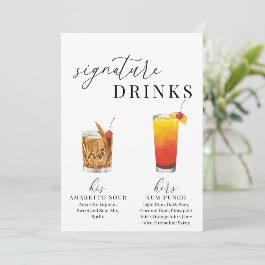 Moderne Drinken voor het ondertekenen van Waterver (Staand voorkant)