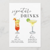 Moderne Drinken voor het ondertekenen van Waterver (Voorkant)