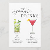 Moderne Drinken voor het ondertekenen van Waterver (Voorkant)