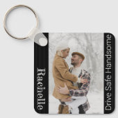 Moderne drive Safe Gift to Husband Boyvriend Sleutelhanger (Voorkant)
