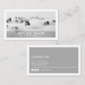 Moderne drone fotografie visitekaartje (Voorkant / Achterkant)