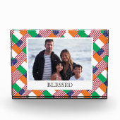 Moderne DUAL IRISH AMERICAN Photo Block Fotoblokken (Voorkant)