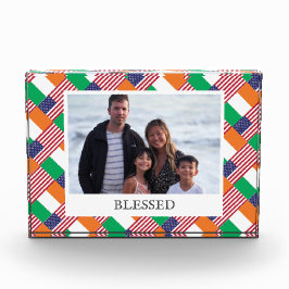 Moderne DUAL IRISH AMERICAN Photo Block Fotoblokken