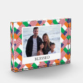 Moderne DUAL IRISH AMERICAN Photo Block Fotoblokken (Links)