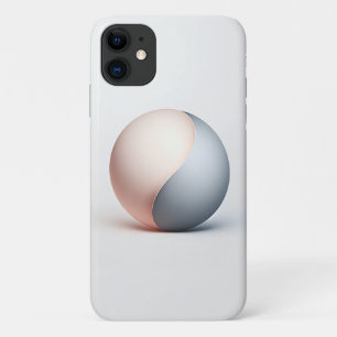 Moderne Dual-Tone Minimalistische Bol Kunst - Stra Case-Mate iPhone Case